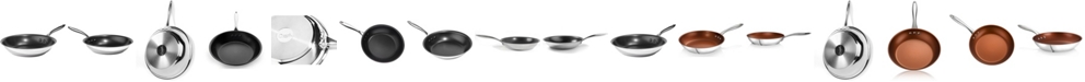 Ozeri 8" Stainless Steel Earth Pan PTFE-Free Restaurant Edition